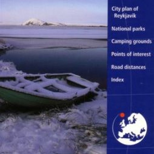 Read pdf Iceland Country Map by Hema (English, Spanish, Italian and German Edition) by  HEMA Maps