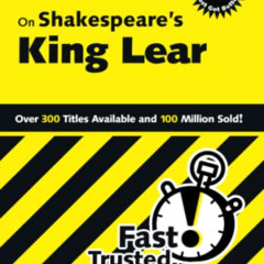 FREE EBOOK 📌 CliffsNotes on Shakespeare's King Lear (CliffsNotes on Literature) by