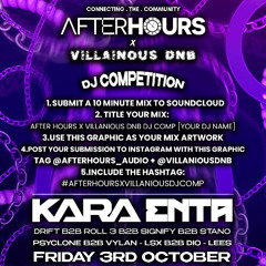 AFTER HOURS X VIILLAINOUS DNB DJ COMP (PANINI)