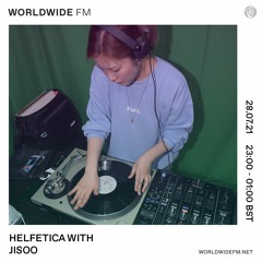 Jisoo Helfetica Show X Worldwide FM (210728)