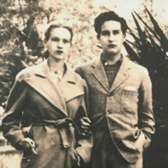 Paz y Garro en tertulia con Francisco Tario, ca. 1943