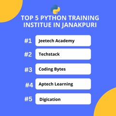 Top 5 Python Training Institute In Janakpuri