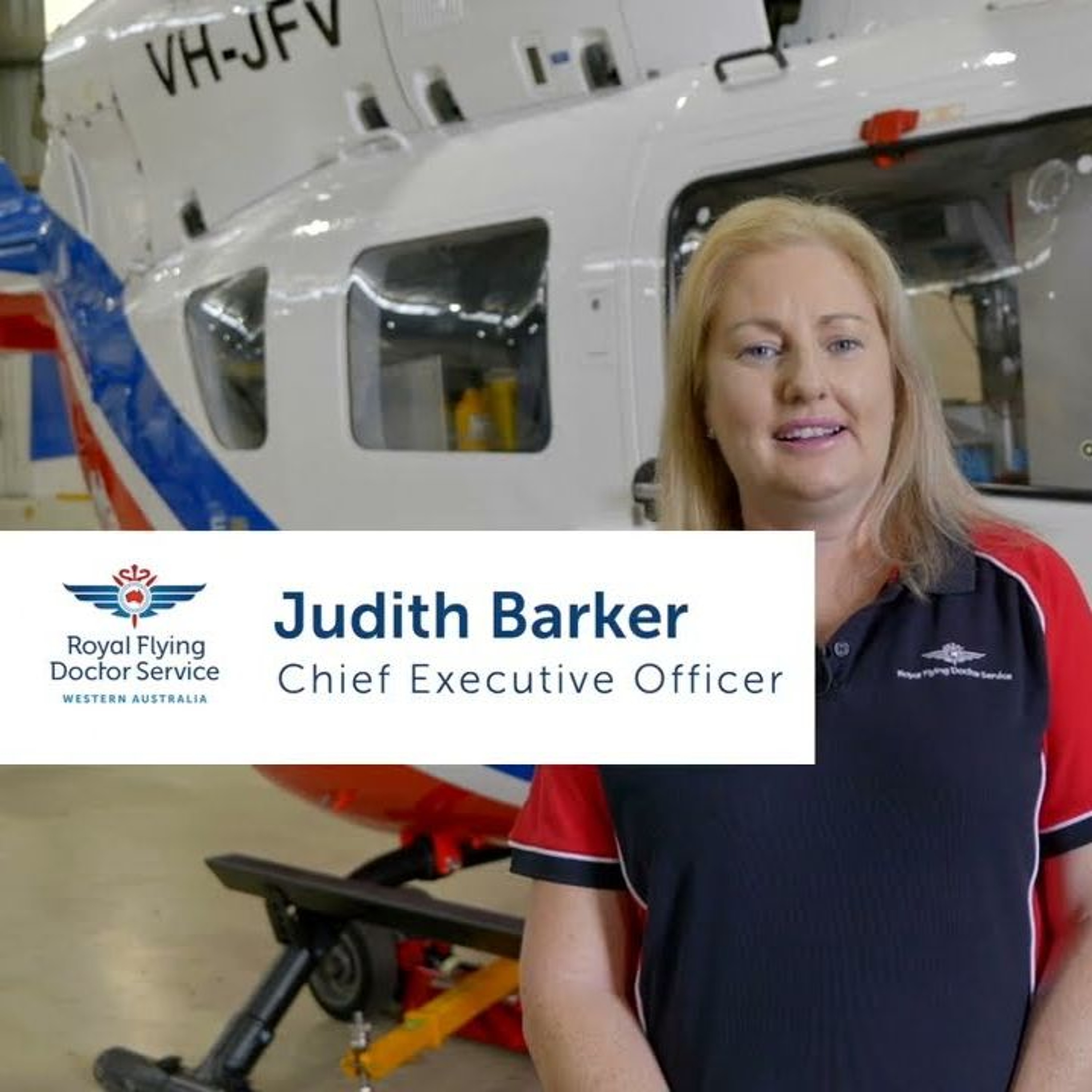 Sandy Dann with Judith Barker (CEO of RFDS WA) 060924 episode artwork