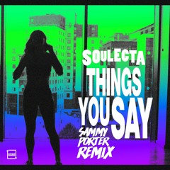 Soulecta - Things You Say (Sammy Porter Remix) [Radio Edit]