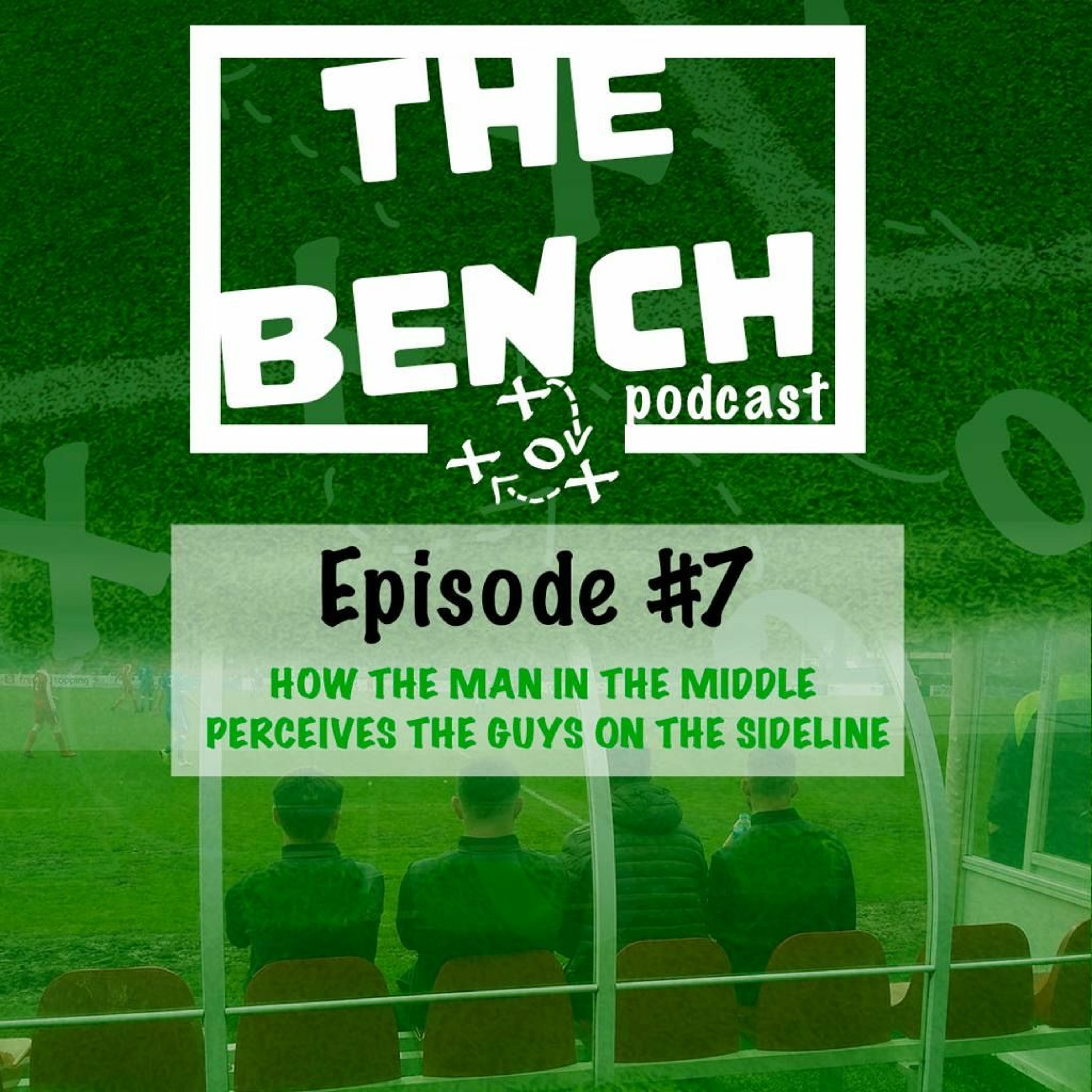 S1E7 - How the man in the middle perceives the guys on the sideline.