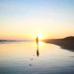 Running home