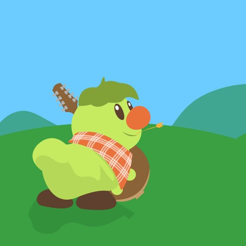 mario wonder overworld but the grass is blue