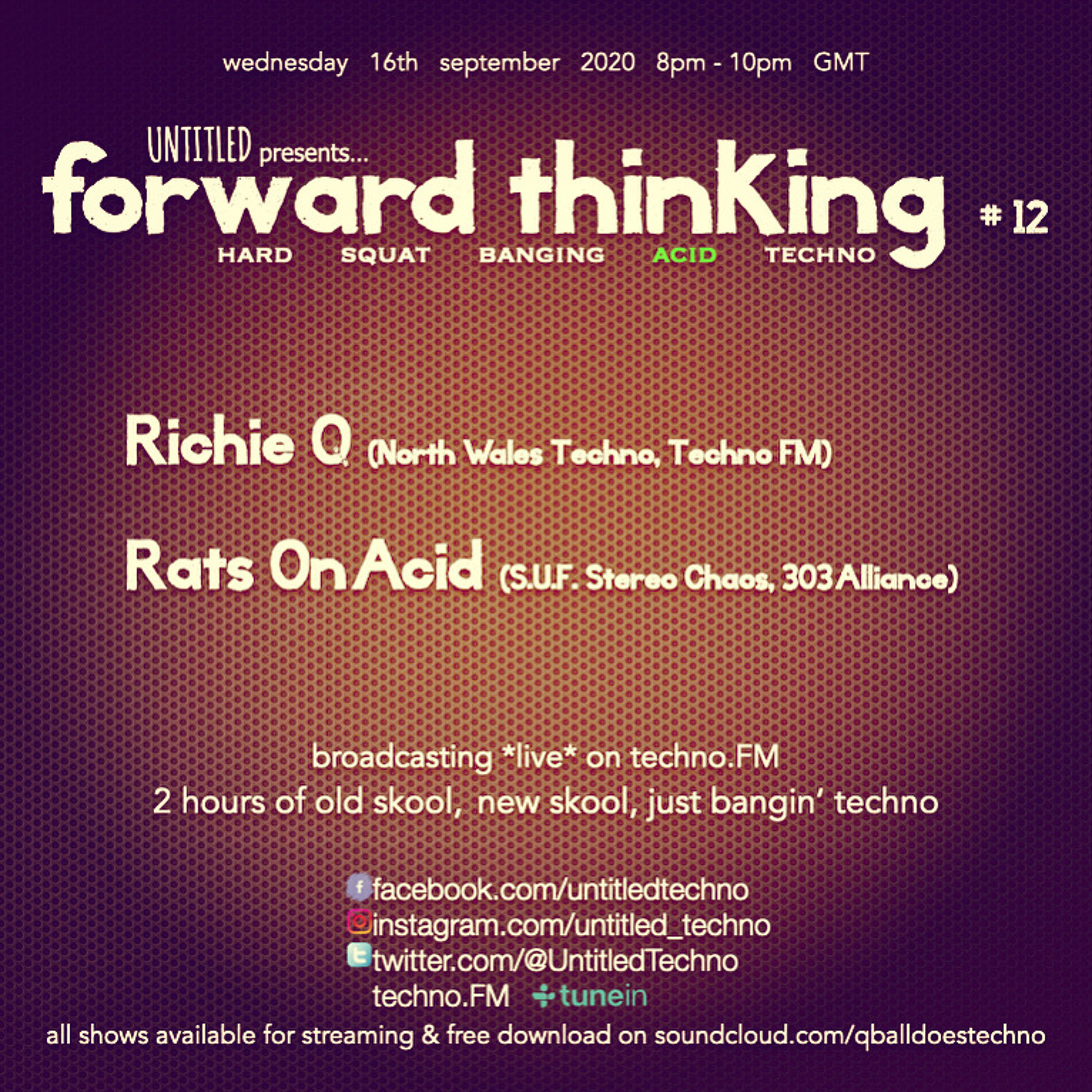 Richie Q (untitled_techno *Live* on techno.FM)