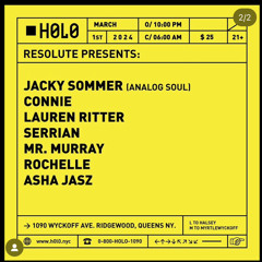 Asha Jasz Live @ Resolute @ H0l0 03-01-24 [All Vinyl: Heady Ambient/ Downtempo]