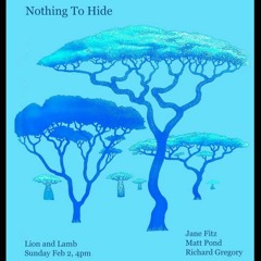 MATT POND NOTHING TO HIDE 2-2-25