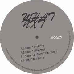 Campbell Fryer - Rhapsody (Original Mix) [What NxT]