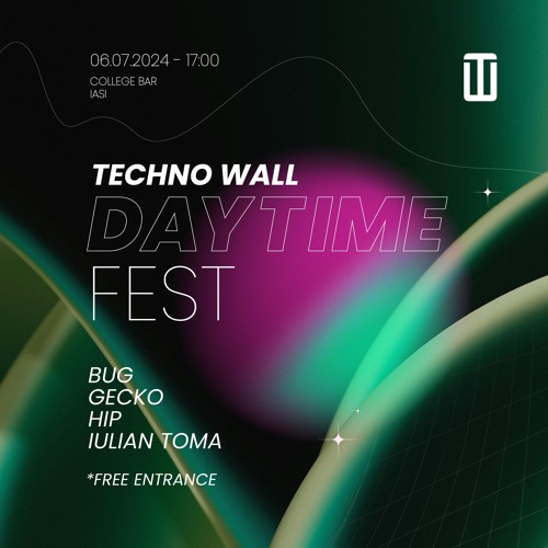 Gecko @ Techno Wall #065 - Daytime - 06.07.2024