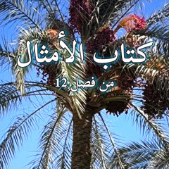 مجموعة من أمثال النبي سليمان عليه السلام. من كتاب الأمثال فصل 12
