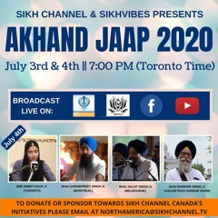 Virtual Akhand Jaap - July 2020