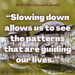 Day 20 "Why Slow Down?" #UNADULTING w/ Marlene Dillon Empowerment Specialist