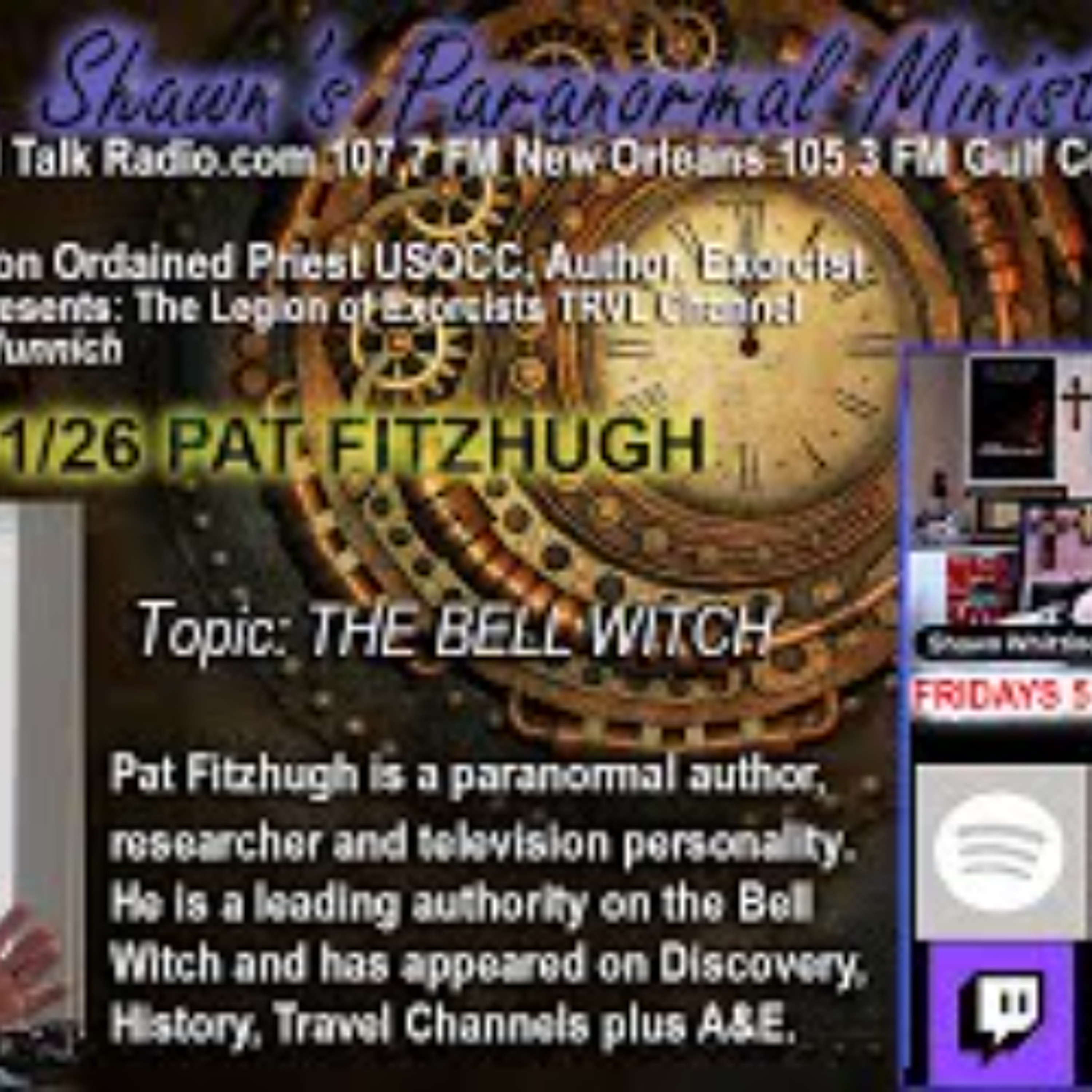 Fr_ Shawn_s Paranormal Ministry- The Bell Witch with Pat Fitzhugh episode artwork