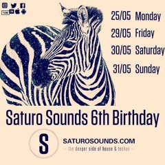 Saturo Sounds 6th Birthday Mix - Terry Crawford (May 20)