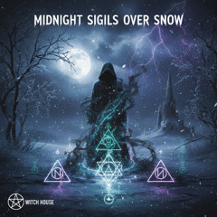 “Midnight Sigils Over Snow”