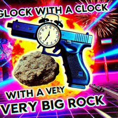 Glock With A Clock With A Very Big Rock