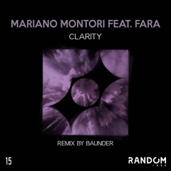 DHB Premiere: Mariano Montori Feat. Fara - Clarity (Original Mix)