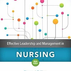 Download Effective Leadership and Management in Nursing {fulll|online|unlimite)