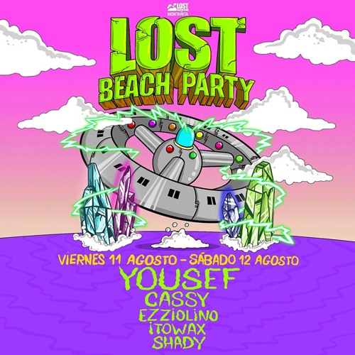 Yousef - LIVE at LOST BEACH CLUB - Montanita - ECUADOR - Aug 12th 2023