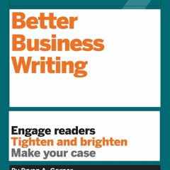 READ [PDF] HBR Guide to Better Business Writing (HBR Guide Series) bes