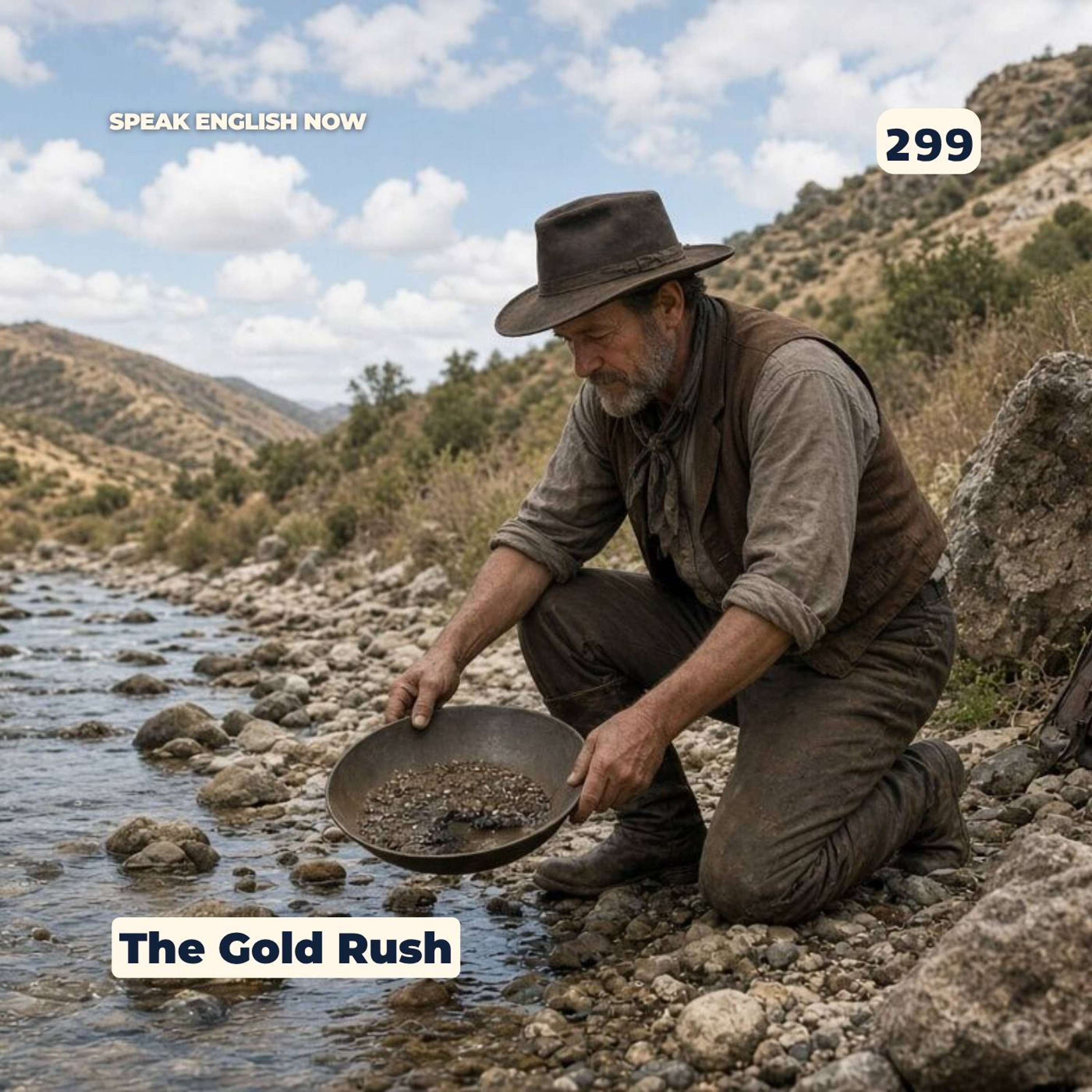 #299 The Gold Rush 1849 episode artwork