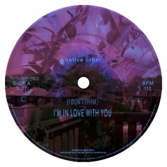 (I Don't Think) I'm In Love With You