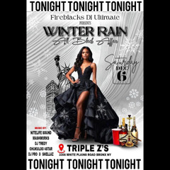 FIREBLACKS DI ULTIMATE PRESENT WINTER RAIN ALL BLACK AFFAIR
