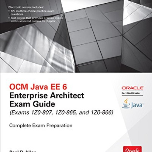 [Get] EBOOK 📚 OCM Java EE 6 Enterprise Architect Exam Guide (Exams 1Z0-807, 1Z0-865