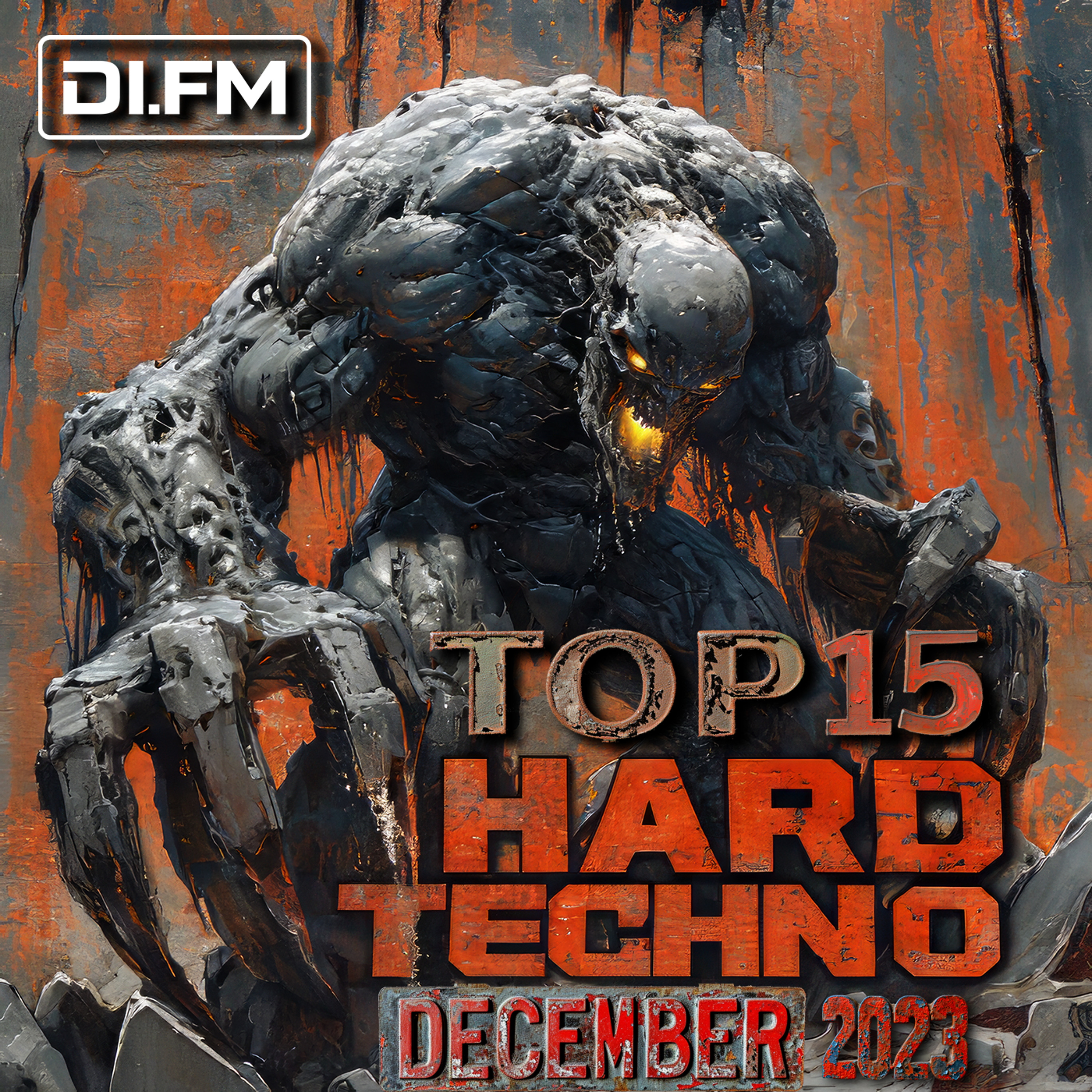 DI.FM Top 15 Hard & Dark Techno Tracks December 2023 episode artwork