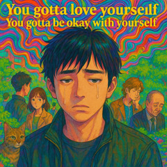 You gotta love yourself. You gotta be okay with yourself.