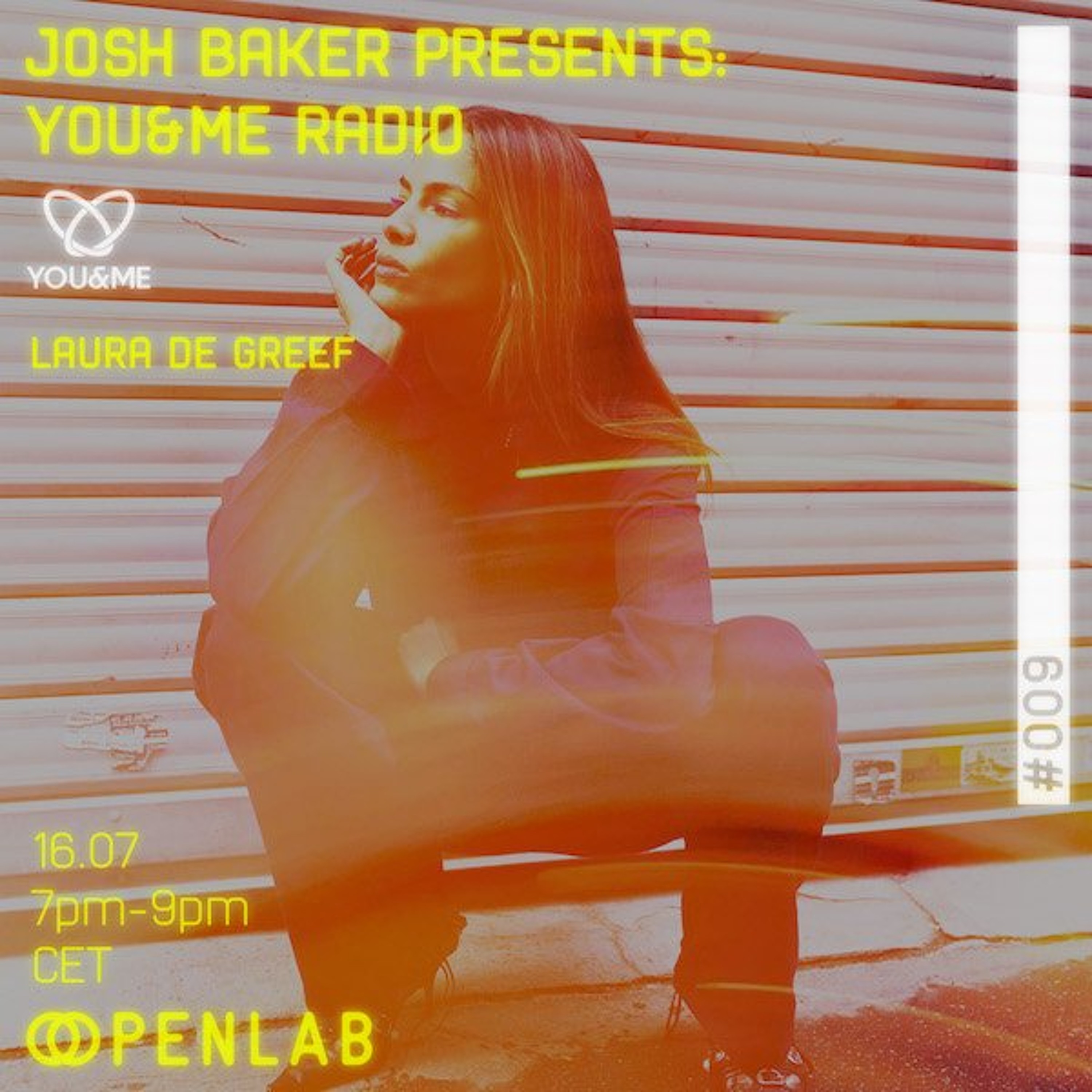 You&Me Radio 09 [with Laura De Greef] – Josh Baker episode artwork