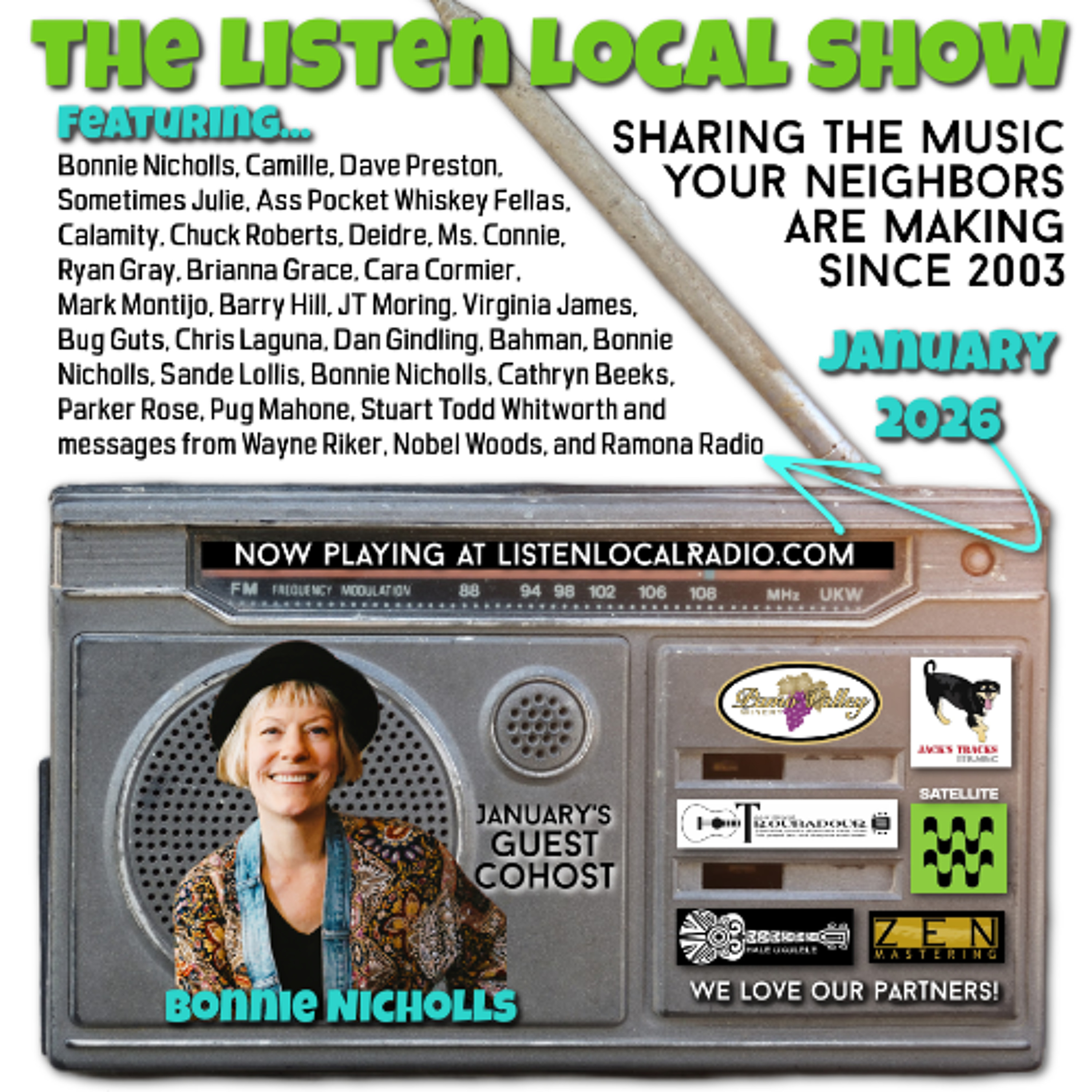 JANUARY 2026 Listen Local Show