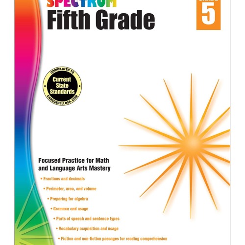 ⭐[PDF]⚡ Spectrum Grade 5 Math & Language Arts Workbook?5th Grade State