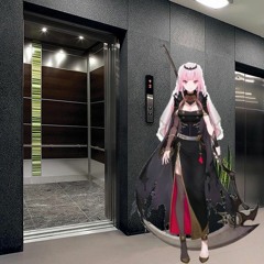 Calli gets bored in an elevator ¯\_(ツ)_/¯