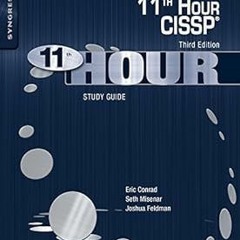 @$ ePUB Eleventh Hour CISSP®: Study Guide BY: Joshua Feldman (Author),Seth Misenar (Author),Eri
