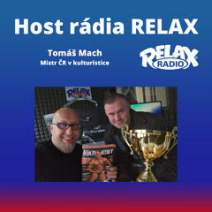 Host rádia Relax - Tomáš Mach