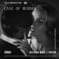 "CASE OF MURDER" – Boom Bap Noir Beat | Slim Shady x Eminem Type Beat