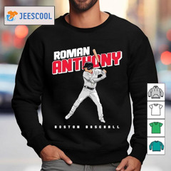Roman Anthony Boston Red Sox Baseball Player Shirt