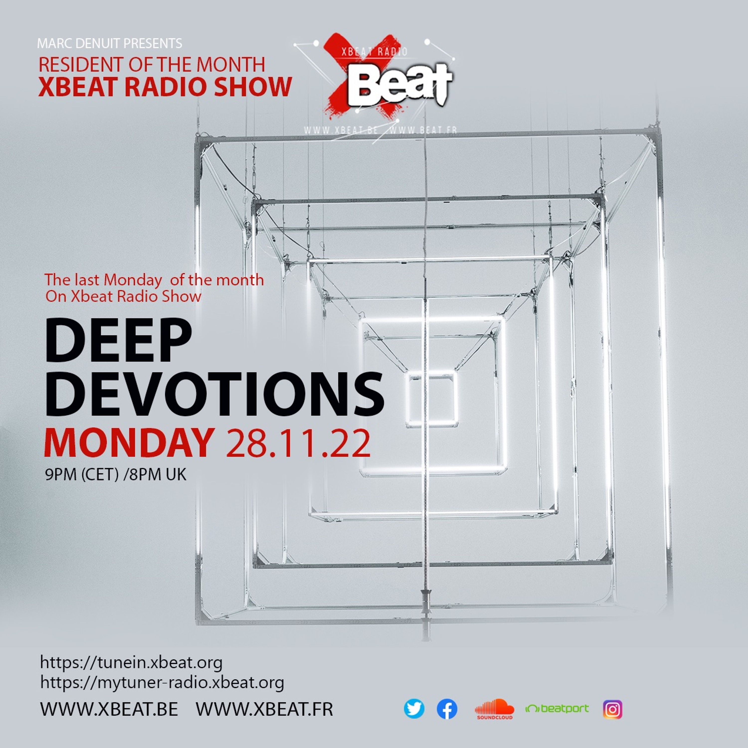 guest mix I xbeat radio november 2022 I by Deep Devotions episode artwork