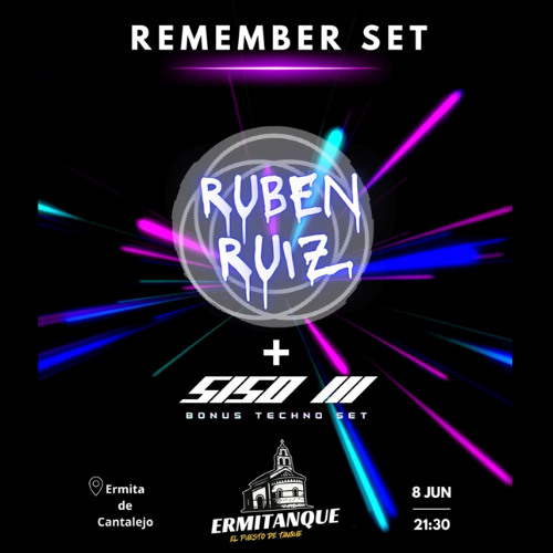Dj Set Ruben Ruiz @Ermitanke 2025 - Remember