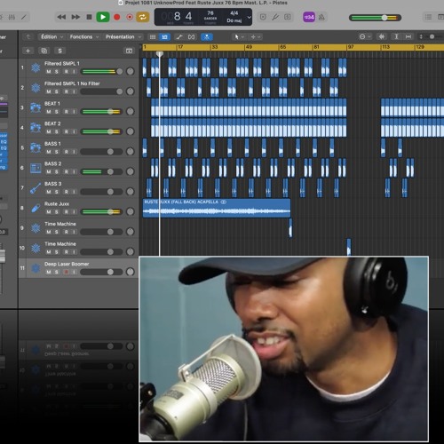 Projet 1081 UnknowProd Feat Ruste Juxx 76 Bpm Mast. L.P