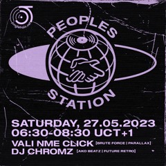 Peoples Station #11 on Jungletrain.net - 2023/05/27 DJ Chromz & Vali NME Click