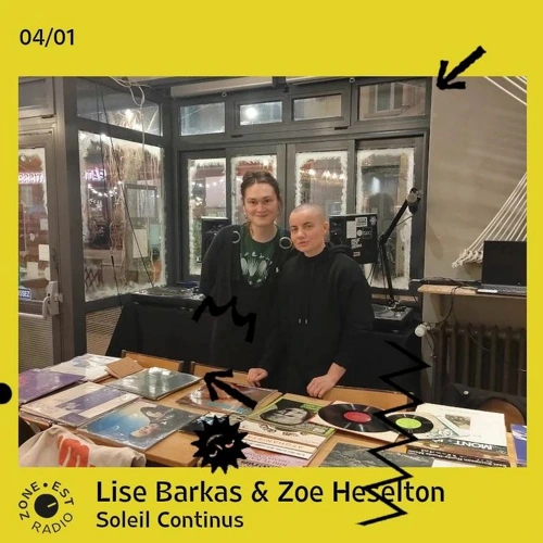 Soleil Continus avec Lise Barkas & Zoe Heselton Soundcloud podcast image for
