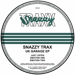 SNAZZY TRAX - UK GARAGE EP
