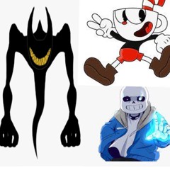 FNF INDIE CROSS.FULL OST.CUPHEAD(red),SANS,BENDY(demon).