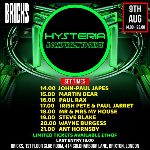 Irish Pete & Paul Jarret - Hysteria 2