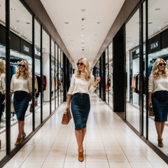 Reflections In The Mall